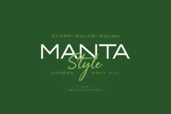 Manta Style Free Font