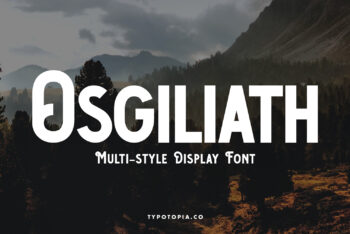 Osgiliath Free Font