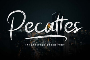 Pecattes Free Font