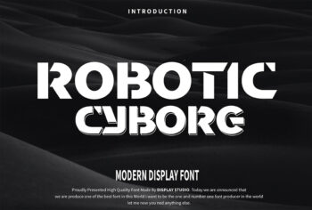 Robotic Cyborg Free Font