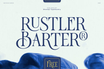 Rustler Barter Free Font