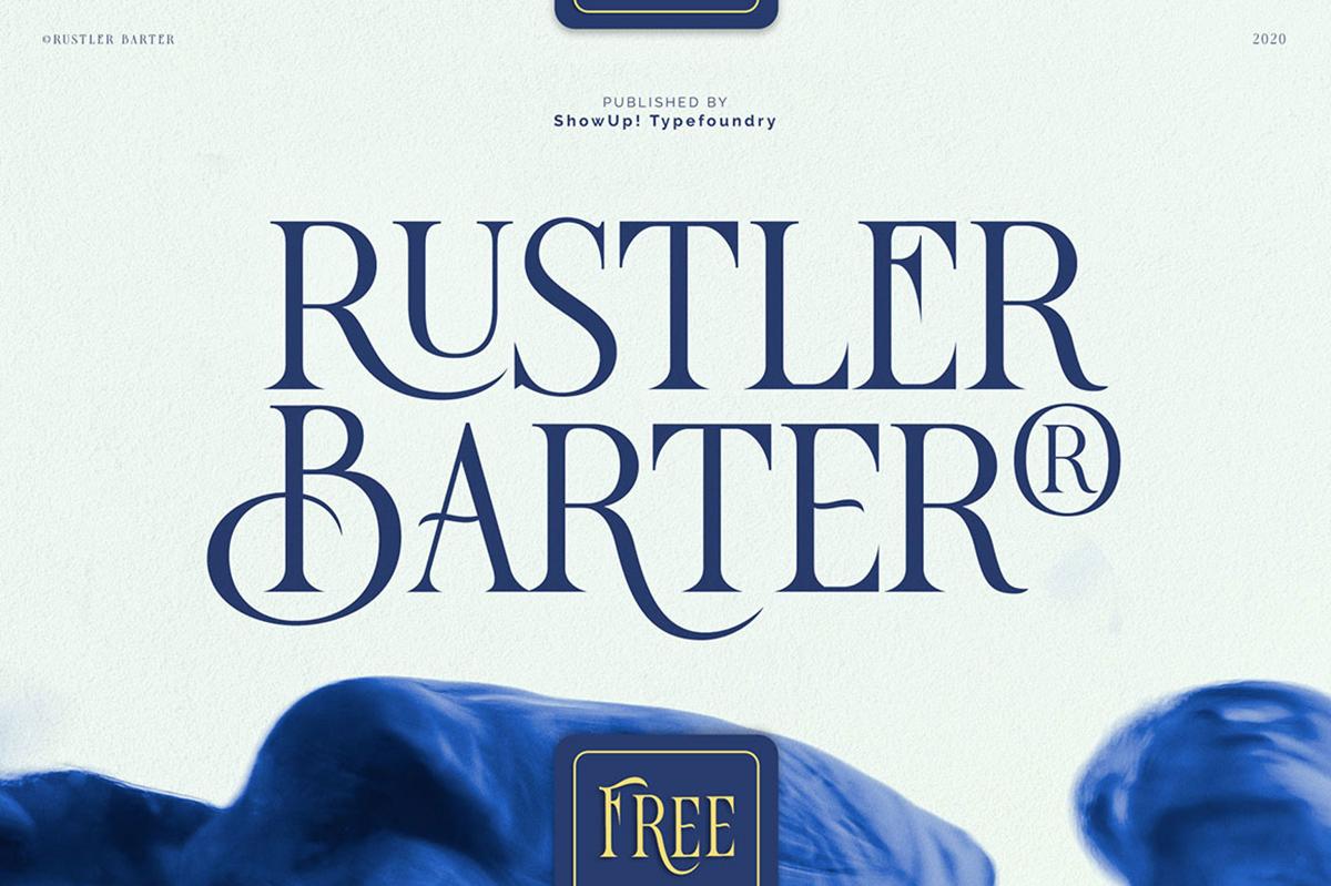 Rustler Barter Free Font