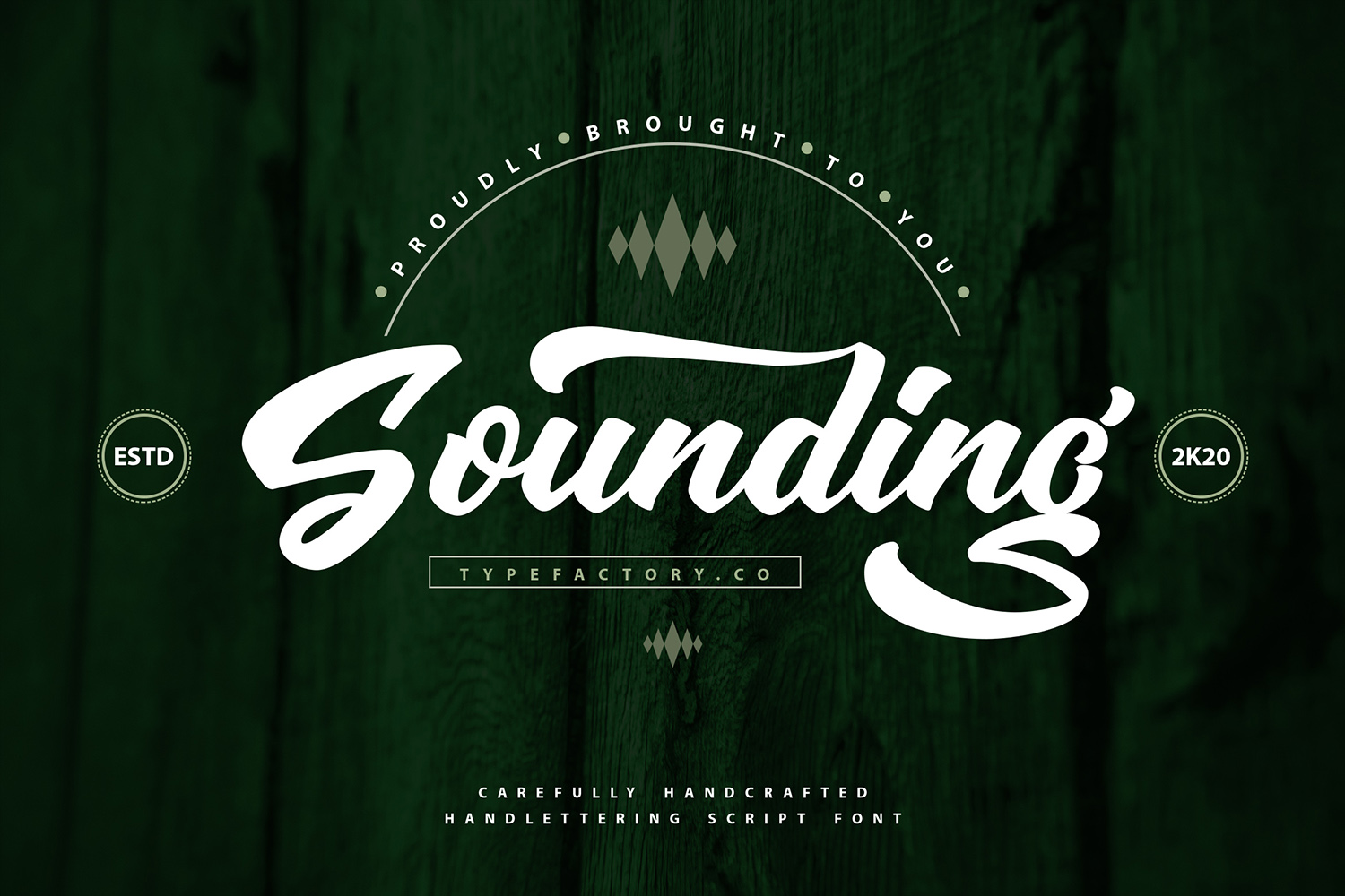 Sounding Free Font