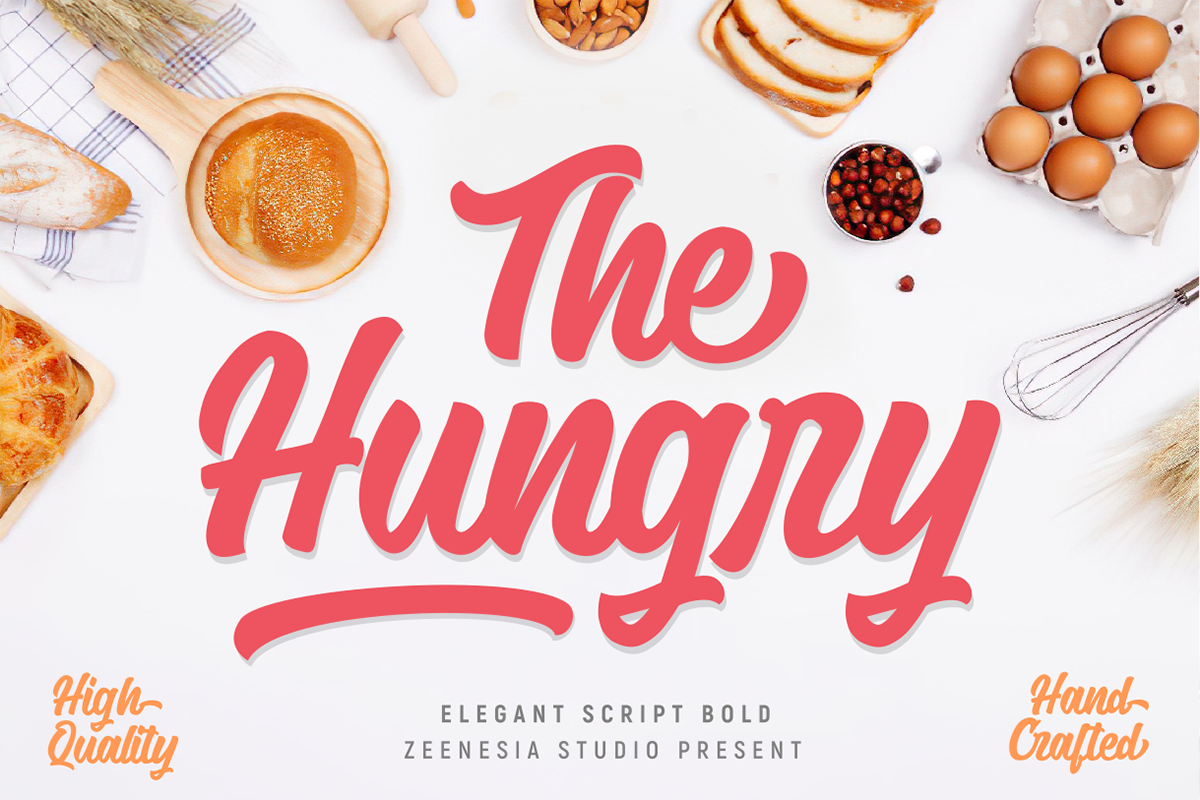The Hungry Free Font