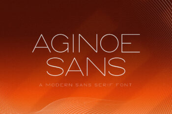 Aginoe Free Font