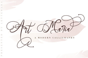 Art Maria Free Font