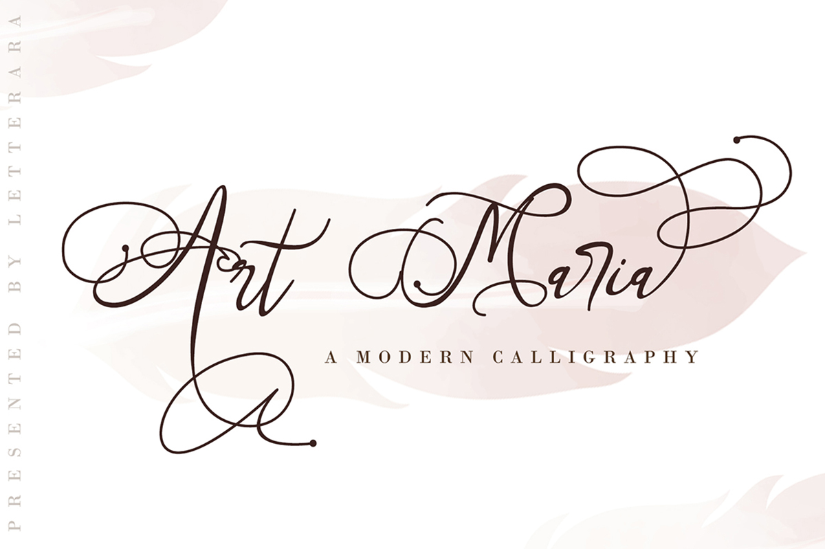 Art Maria Free Font