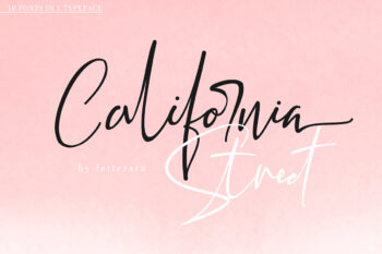 California Street Free Font