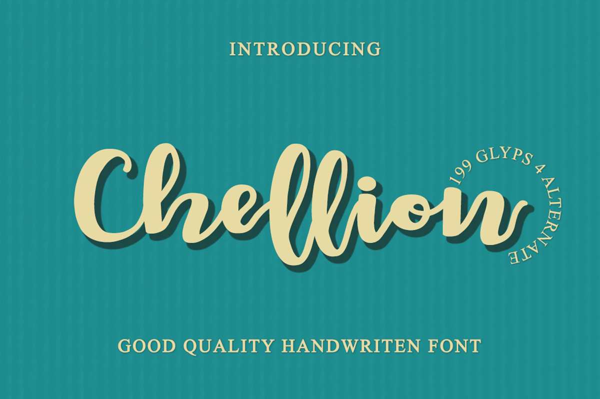 Chellion Free Font