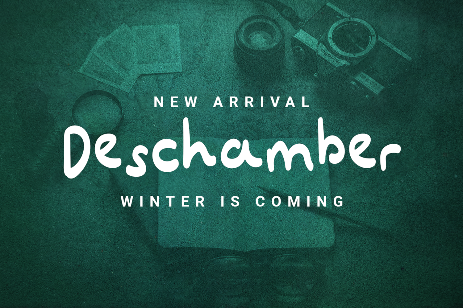 Deschamber Free Font