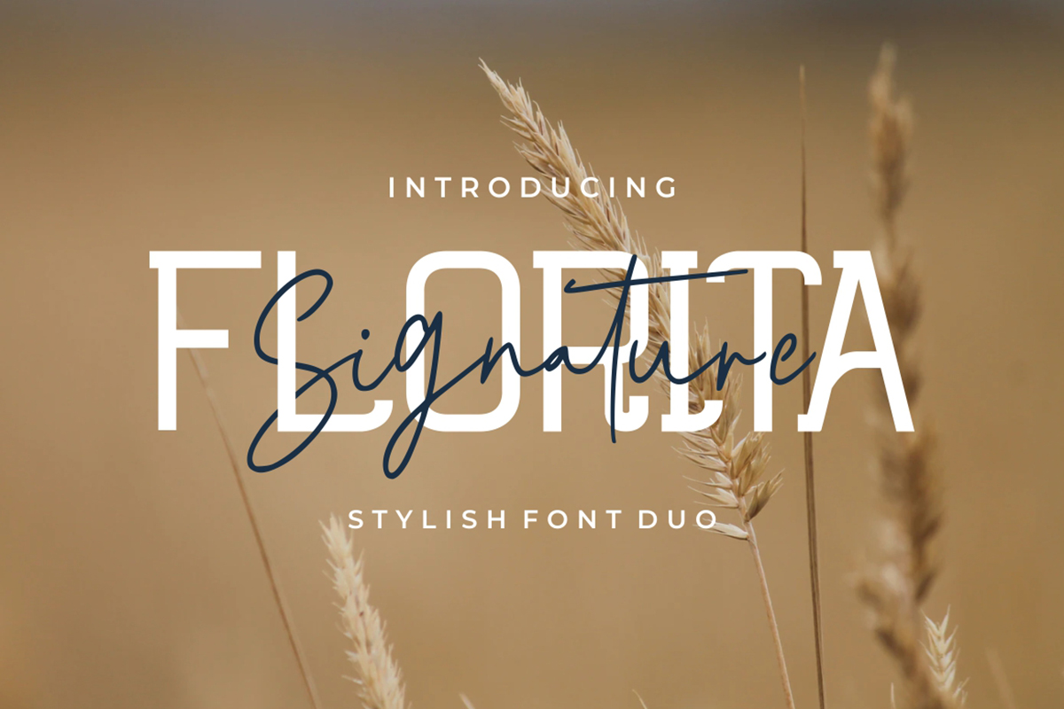 Florita Duo Free Font