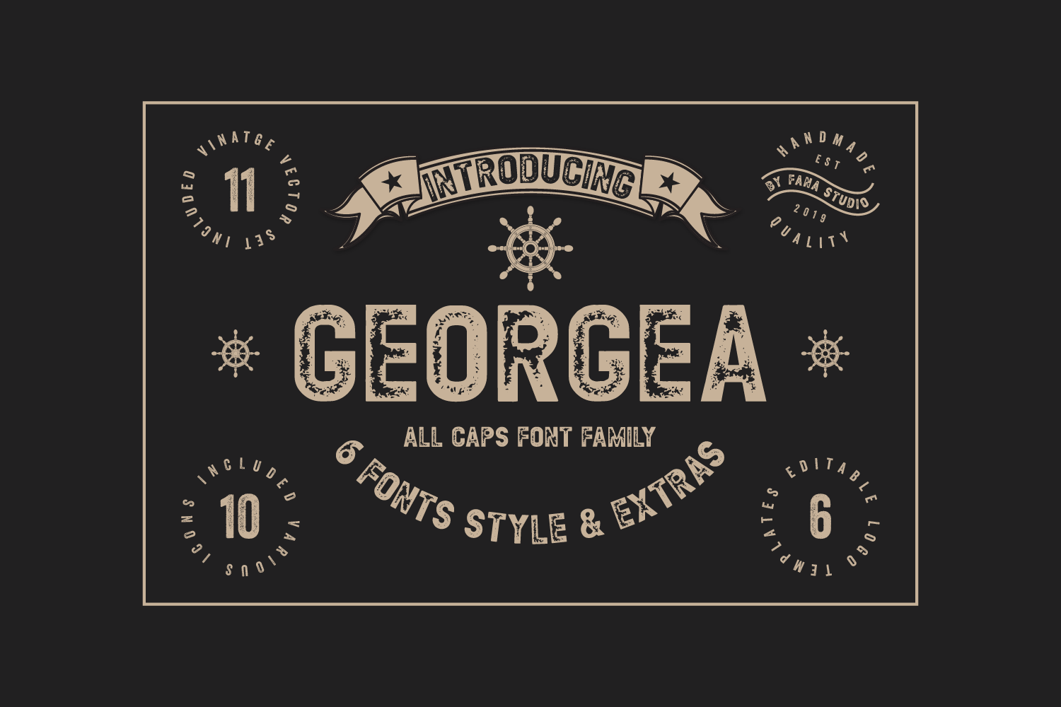 Georgea Free Font