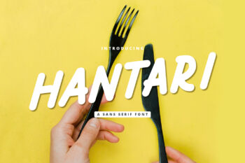 Hantari Free Font