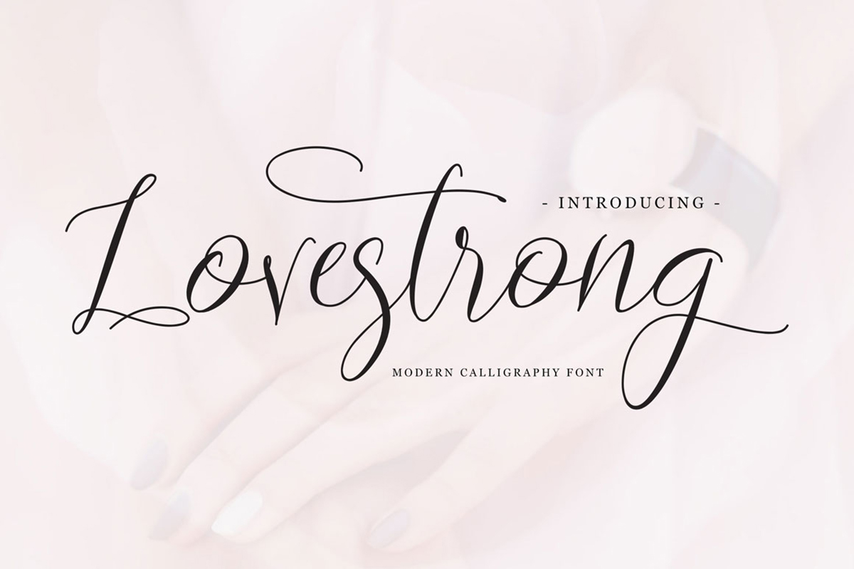 Lovestrong Free Font