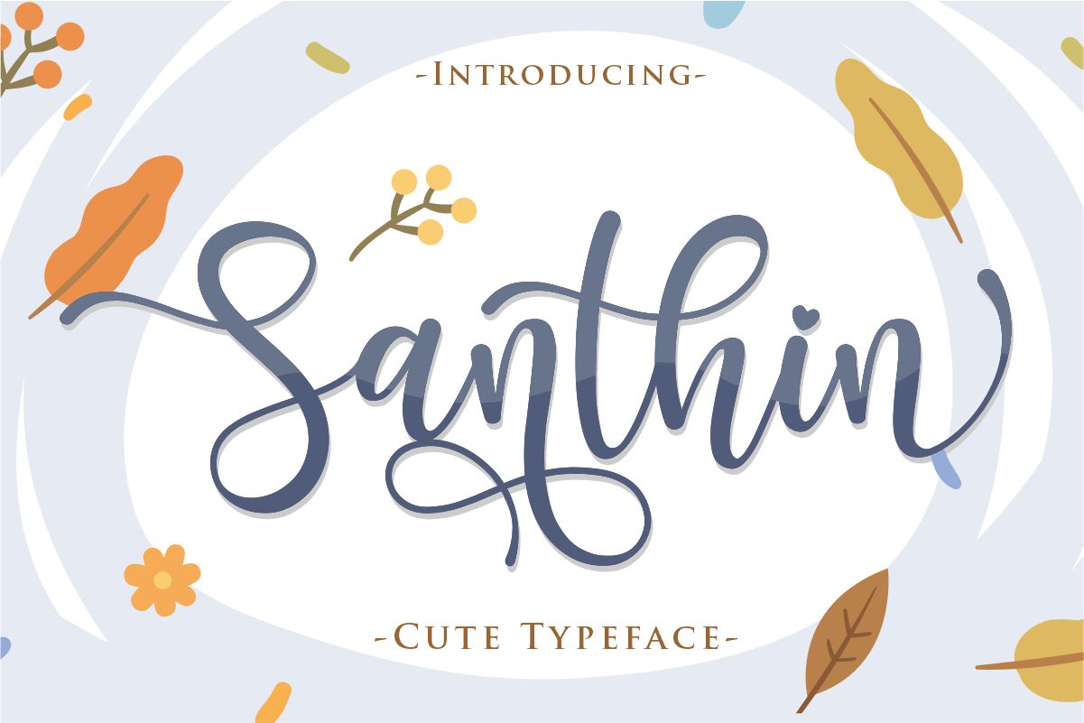 Santhin Free Font