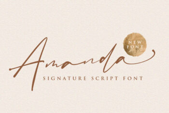 Amanda Free Font