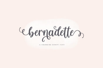 Bernadette Free Font