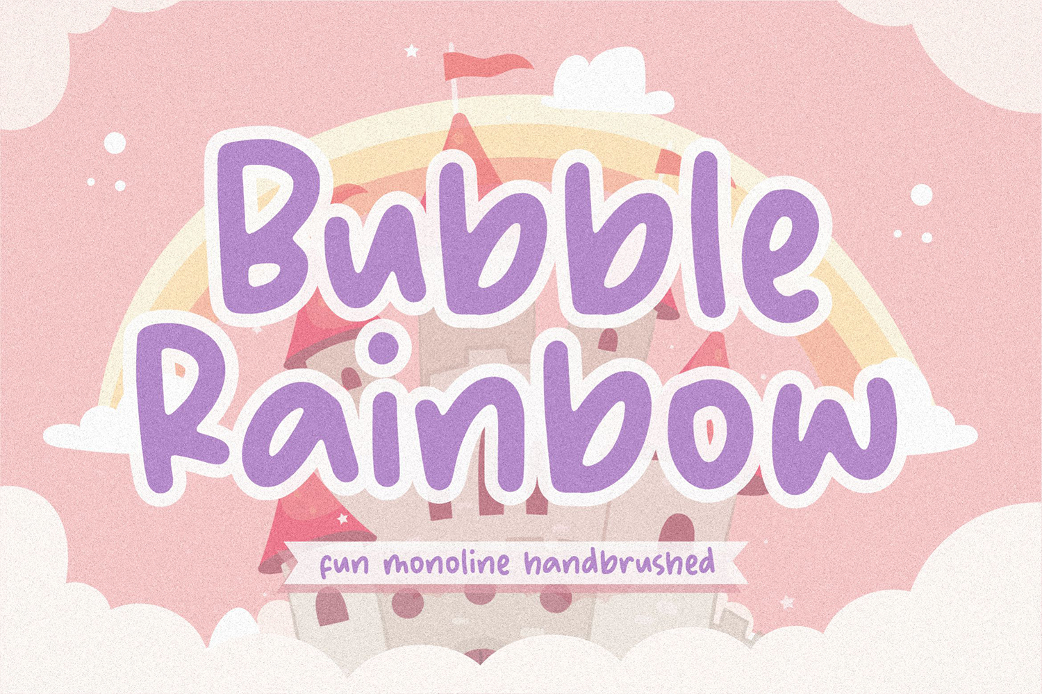 Bubble Rainbow Free Font