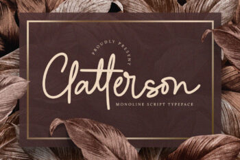 Clatterson Free Font