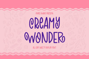 Creamy Wonder Free Font