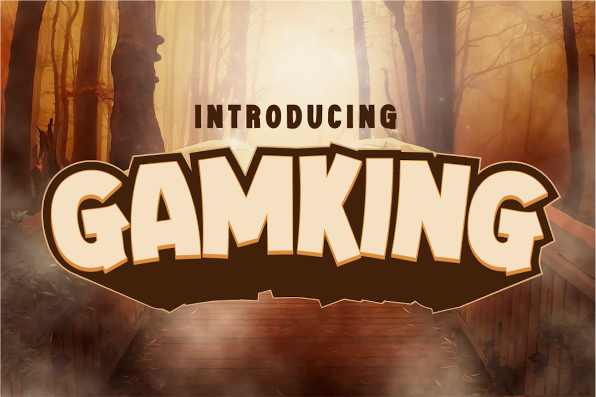 Gamking Free Font