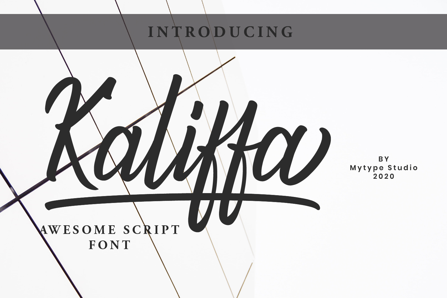 Kaliffa Free Font