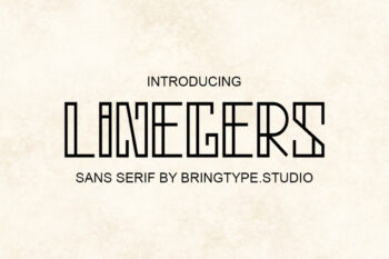 Linegers Free Font