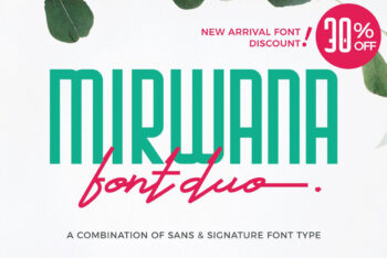 Mirwana Free Font