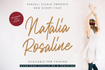 Natalia Rosaline Free Font