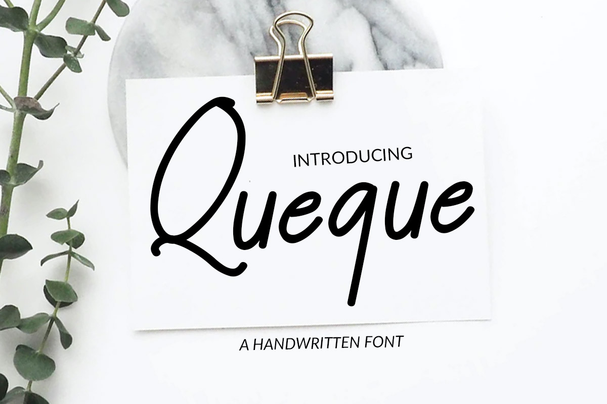 Queque Free Font