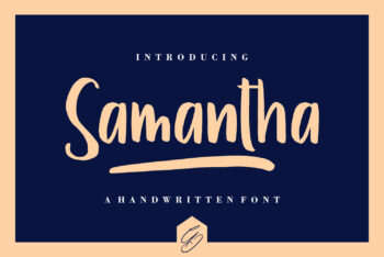 Samantha Free Font
