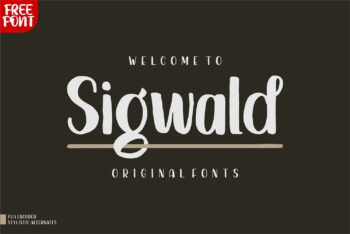 Sigwald Free Font