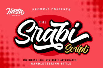 Srabi Script Free Font