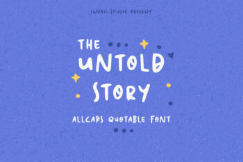 Untold Story Free Font