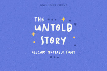 Untold Story Free Font