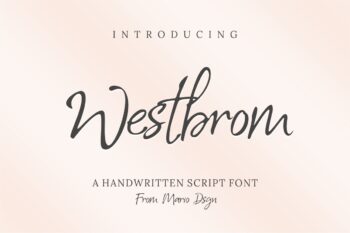 Westbrom Free Font