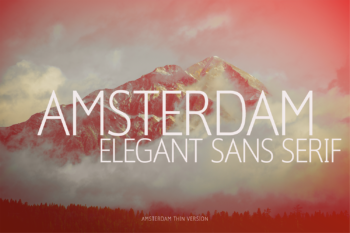 Amsterdam Thin Free Font