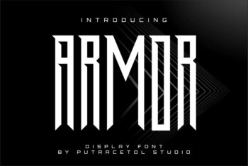 Armor Free Font