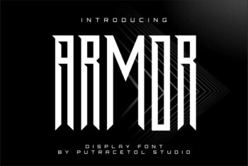 Armor Free Font