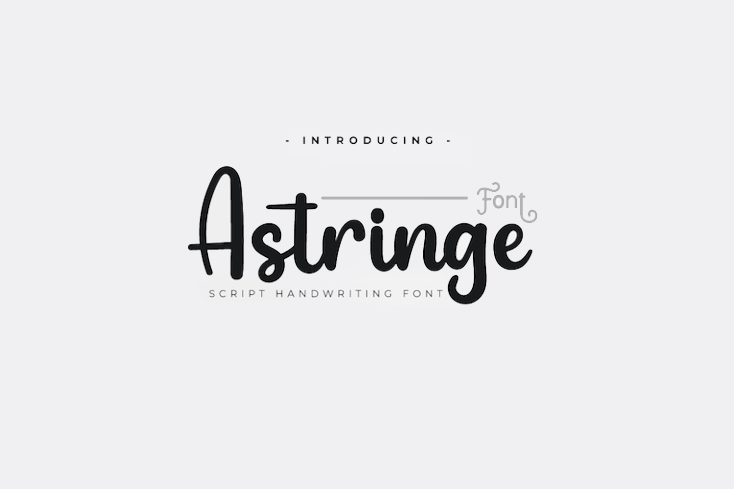 Astringe Free Font