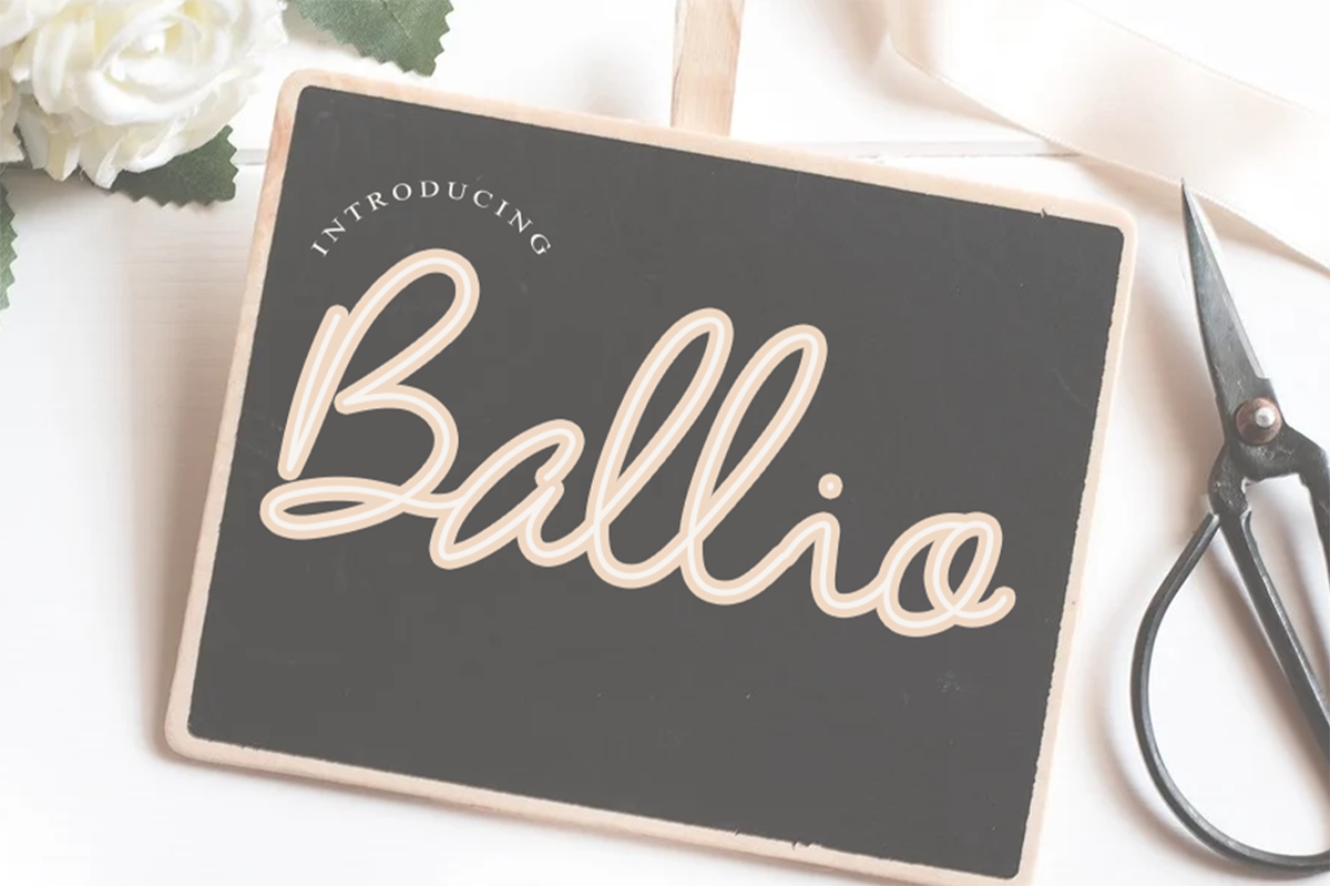 Ballio Free Font