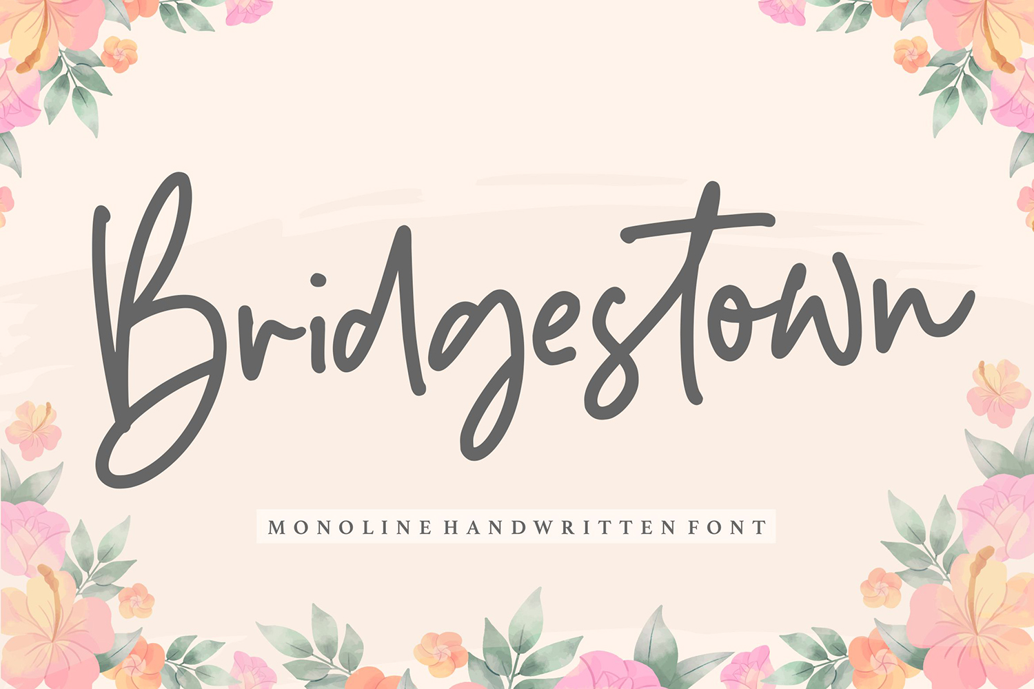 Bridgestown Free Font