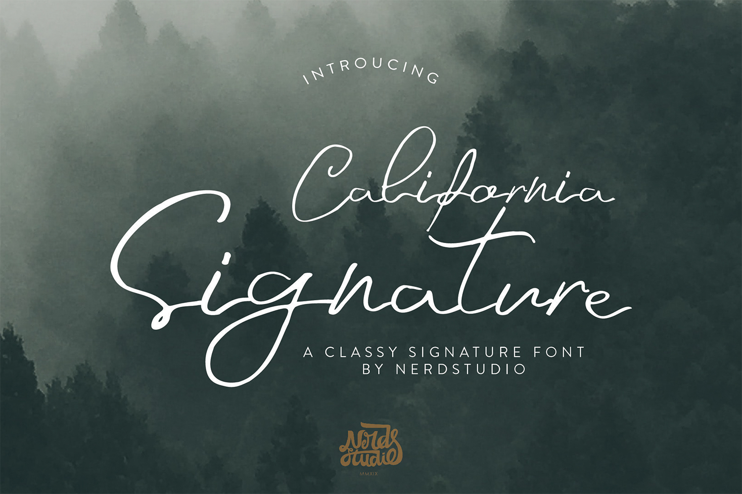 California Signature Free Font
