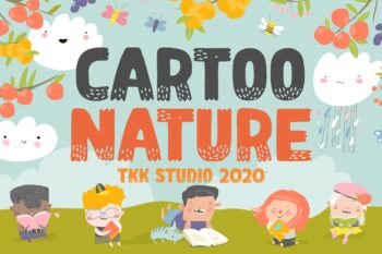 Cartoo Nature Free Font