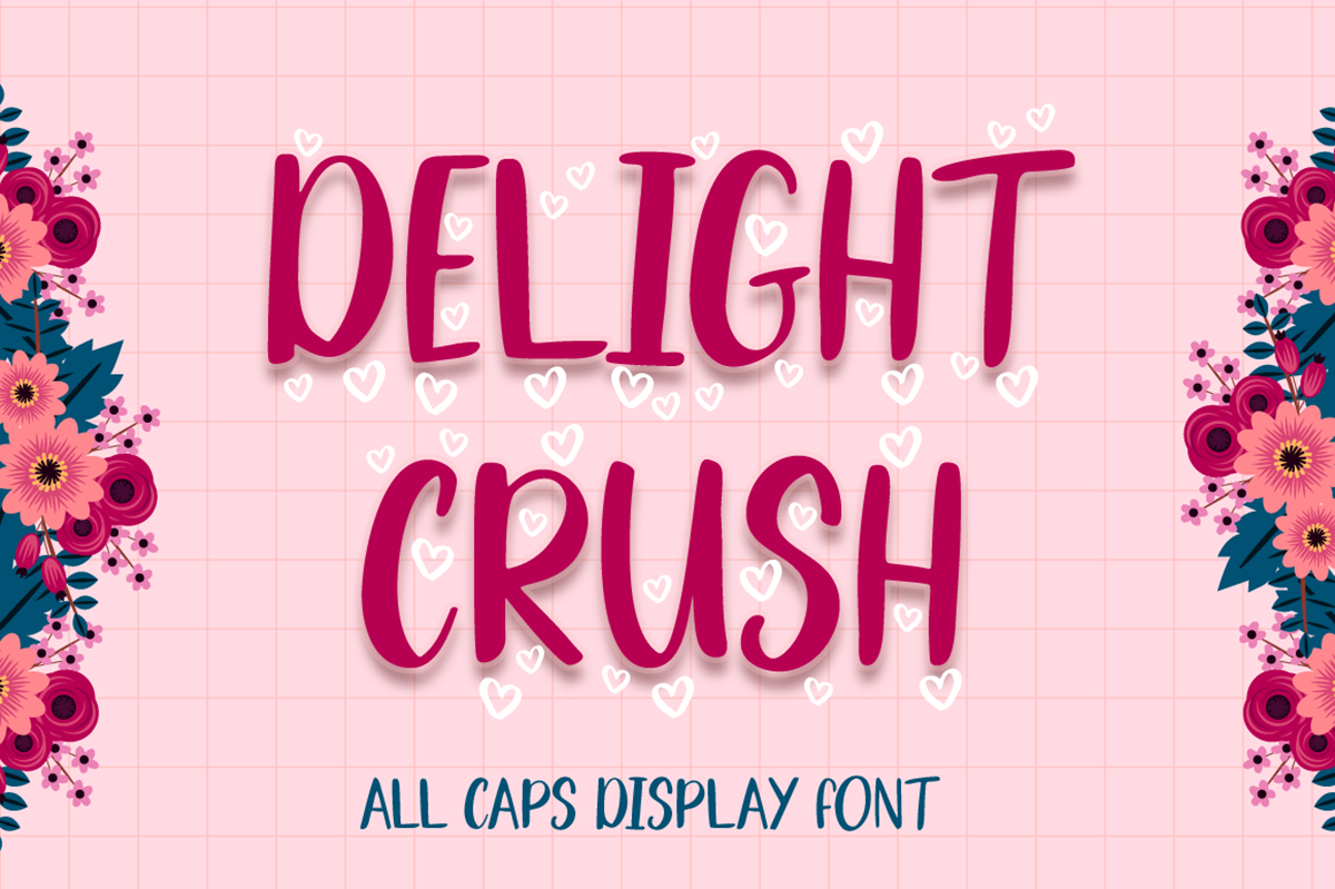 Delight Crush Free Font