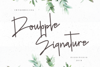 Doupple Signature Free Font