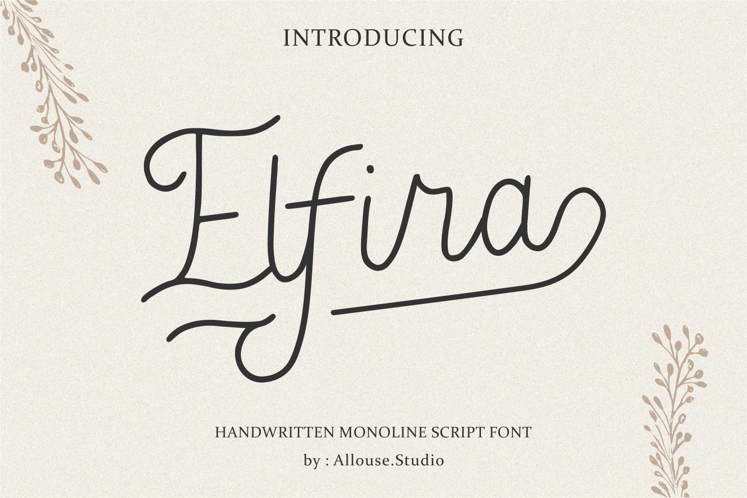 Elfira Free Font