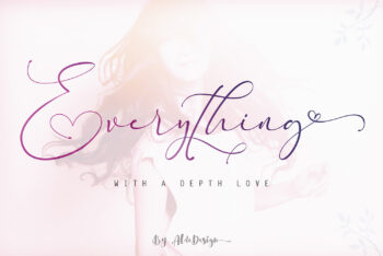 Everything Calligraphy Free Font