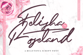 Felisha Roseland Free Font