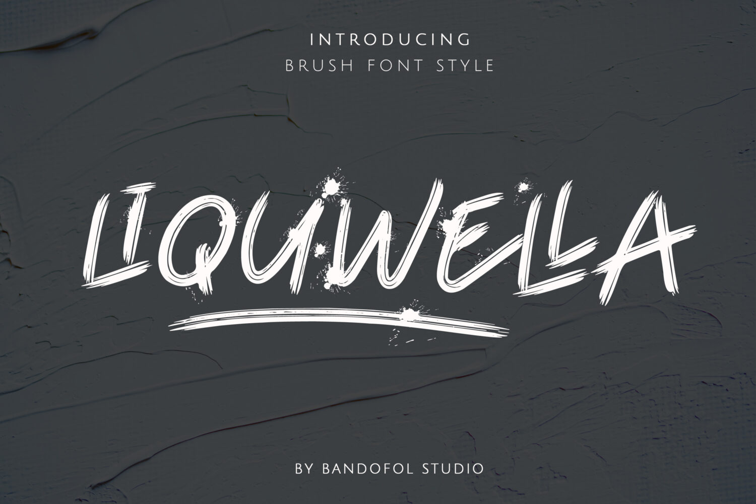 Liquwella Free Font